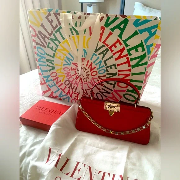 Brand new authentic limited edition made in Italy Valentino shopping bag